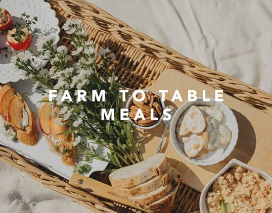 farm to table meals